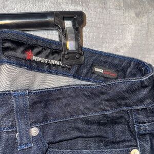 People's Liberation Men's Deep Indigo Bootcut Jeans